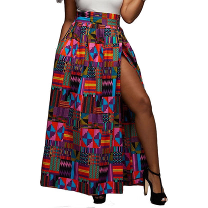 Printed Skirt for African Women - Cross Border Style