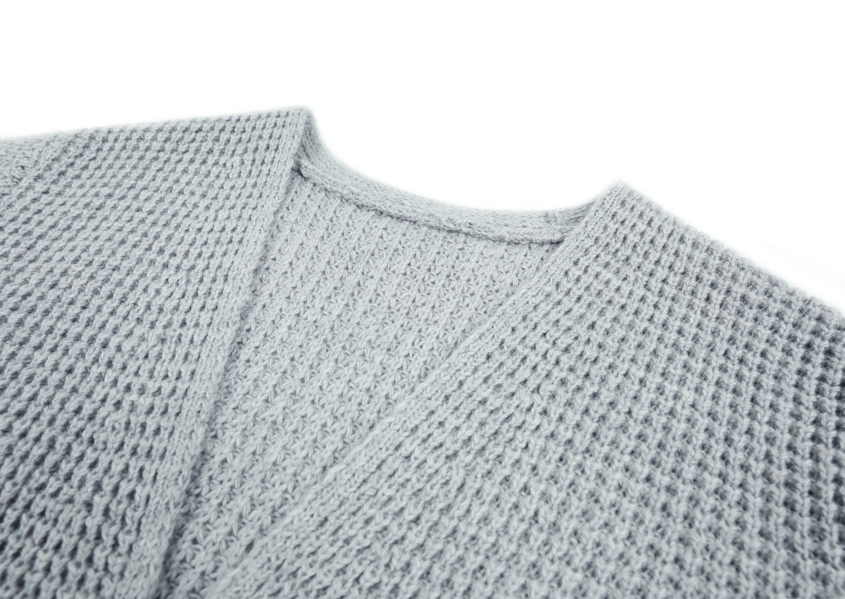 Women's Knitwear Cardigan with Solid Pockets
